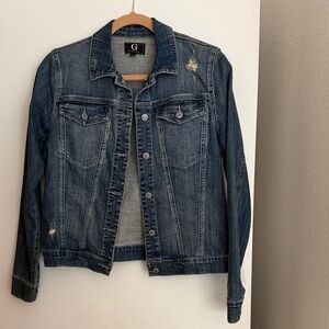 G by Giuliana Women's Dark Blue Denim Jacket